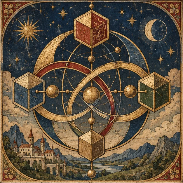 Illuminated manuscript artwork for MIVO
